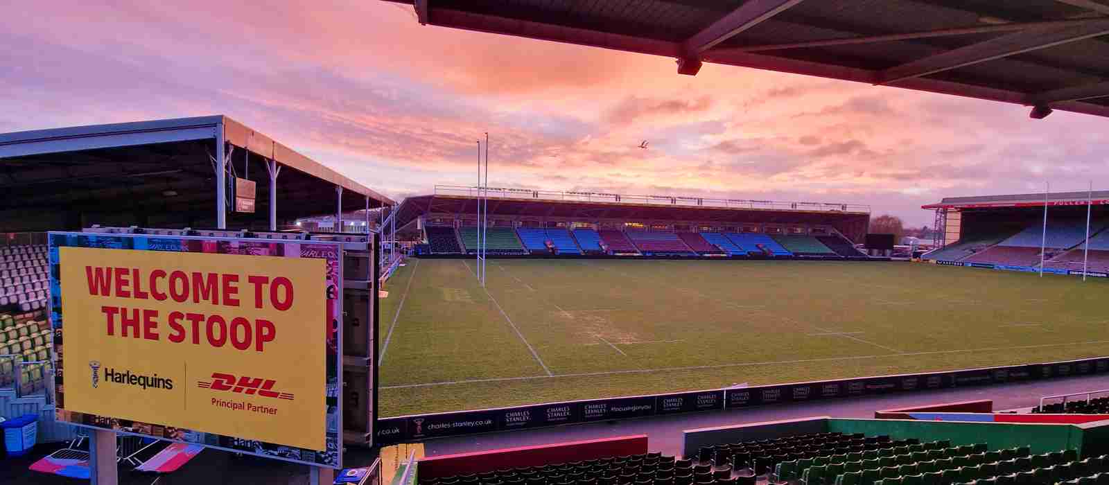 15. Welcome To Stoop Pitch Shot Sunrise